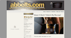 Desktop Screenshot of abbelts.com